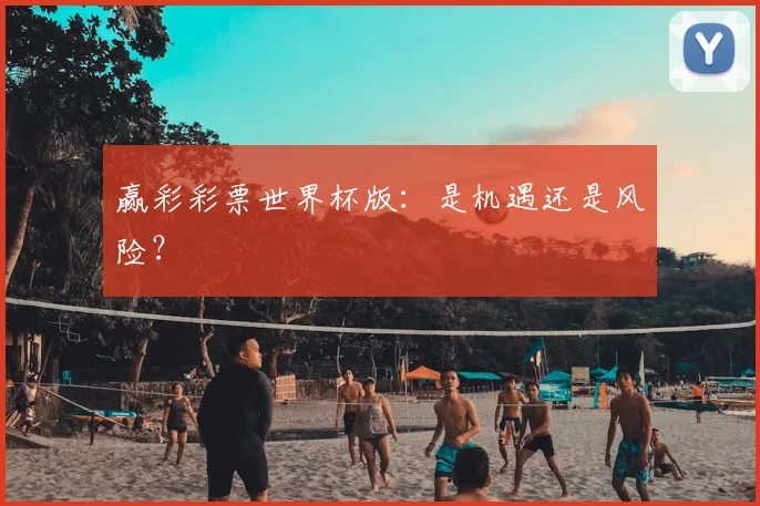 赢彩彩票世界杯版：是机遇还是风险？
